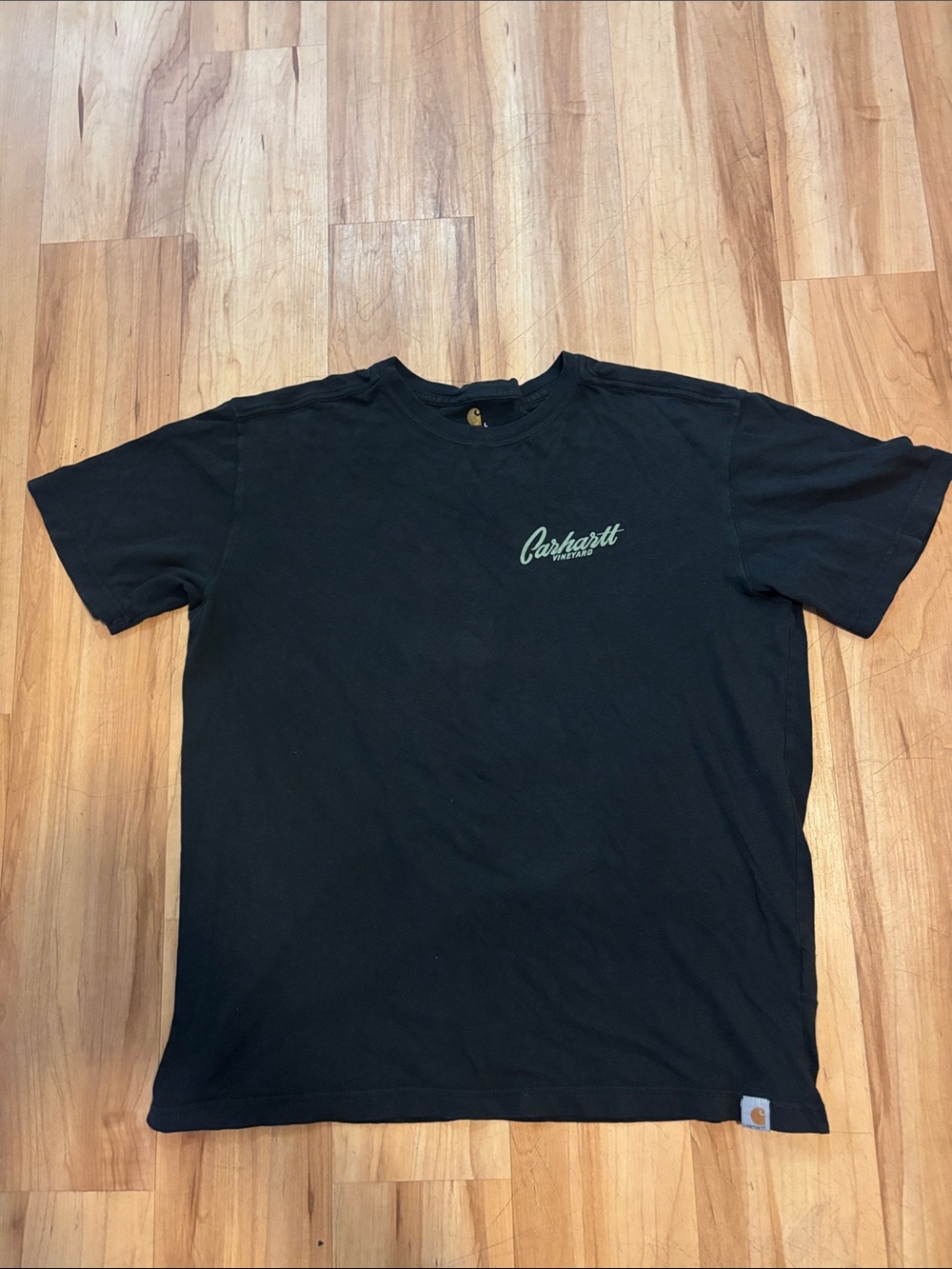 Carhartt Black Short-Sleeve Logo Tee